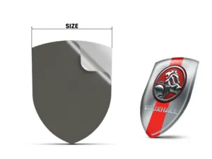 Vauxhall Logosticker Hochwertig Minimal Design Personalisierbar
